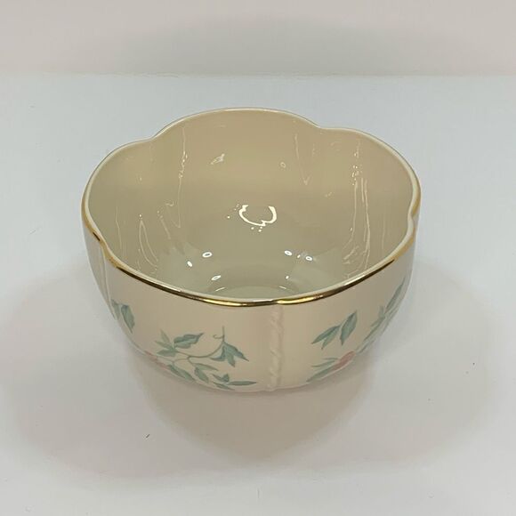 Lenox Morningside Cottage Serving Bowl NIB Cottagecore Gift - Picture 1 of 6